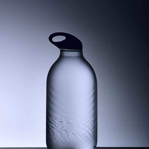 תצלום של בקבוק מים מפוליקרבונט