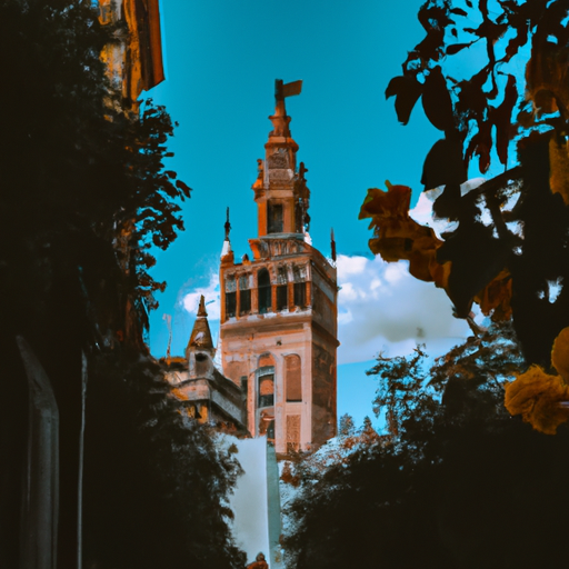 תמונה של מגדל ג'ירלדה האייקוני של סביליה