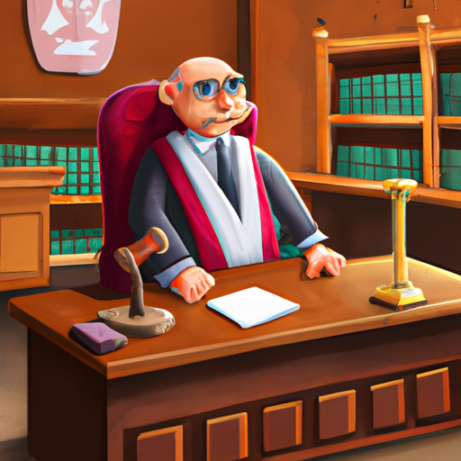 תמונה של עורך דין באולם בית המשפט