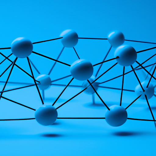 רשת של קישורים מחוברים, המייצגת את החשיבות של אסטרטגיות קישור פנימיות וחיצוניות.